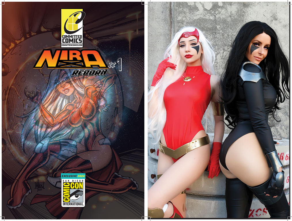 SDCC Nira-X: REBORN #1 Cosplay Cover