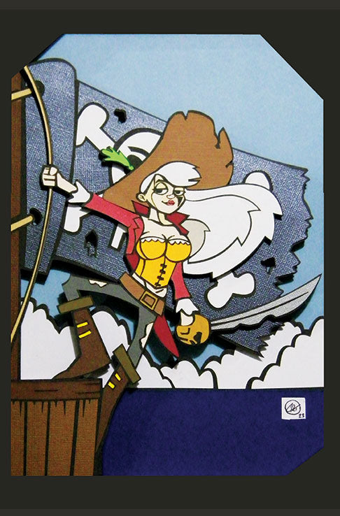 Nira-X: Dark Seas #1 - Papercut Variant