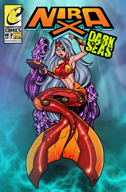 Nira-X: Dark Seas #3 Mermaid Variant